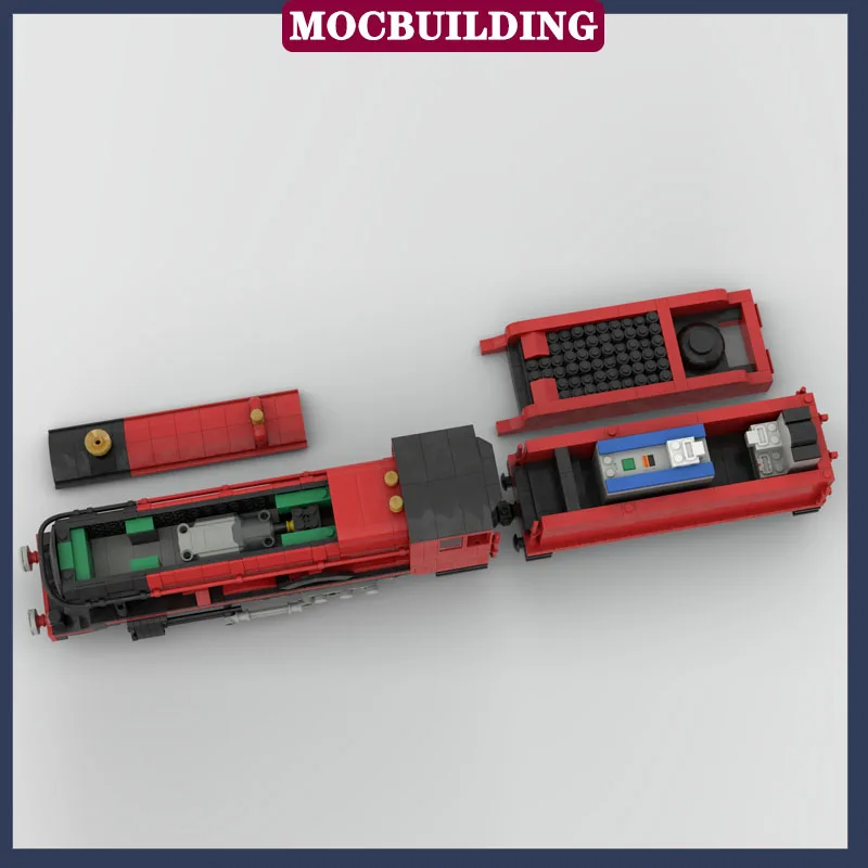 Remote Control Model Train Building Block City locomotive Railway Collection Series Boy Toys Gifts