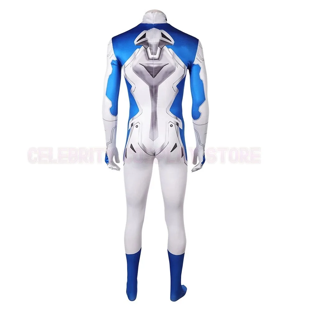 New 2025 Mister Fantastic Reed Richards Cosplay Costume Boy Adult Men Coat Jumpsuit Carnival Superhero Uniform Bodysuit Outfits