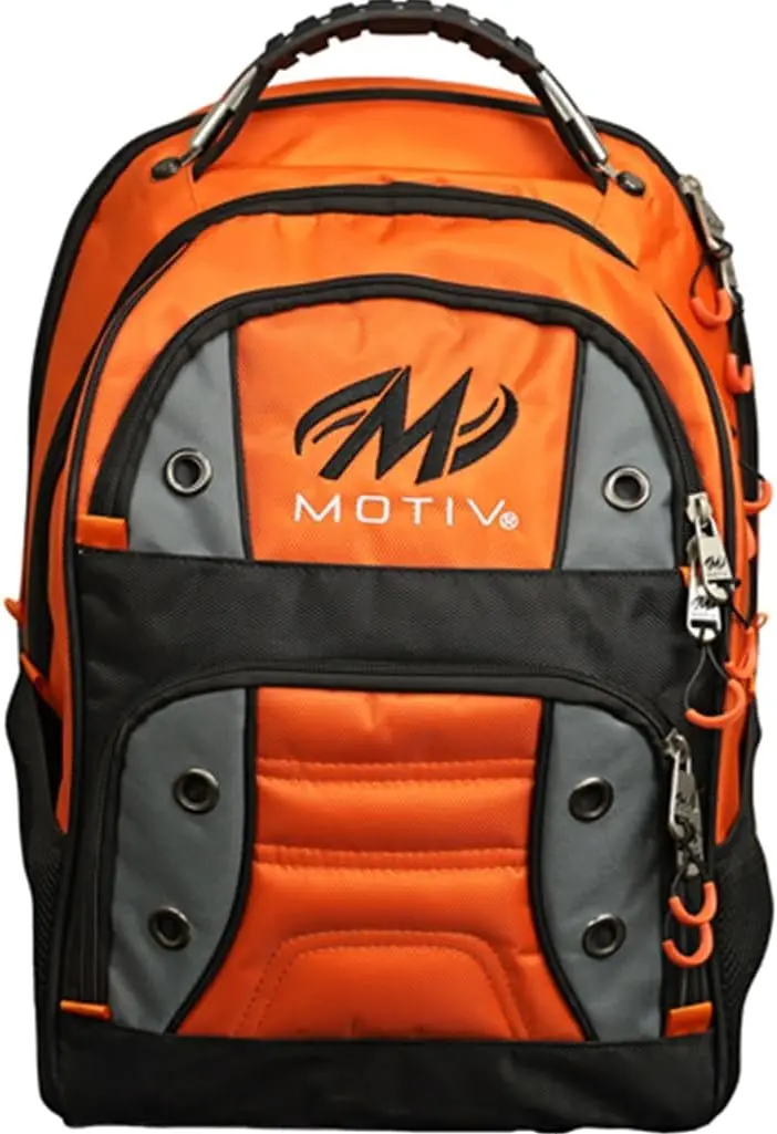 

Bowling Bag with Padded Laptop Compartment, 4 Pockets, Steel Handle