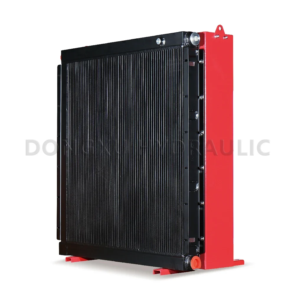 Excellent AC380V/220V Double Fins Air Cooled Oil Cooler 50 Provided Aluminium Alloy Plates Wood Restaurant Brazing Furnace 2mpa