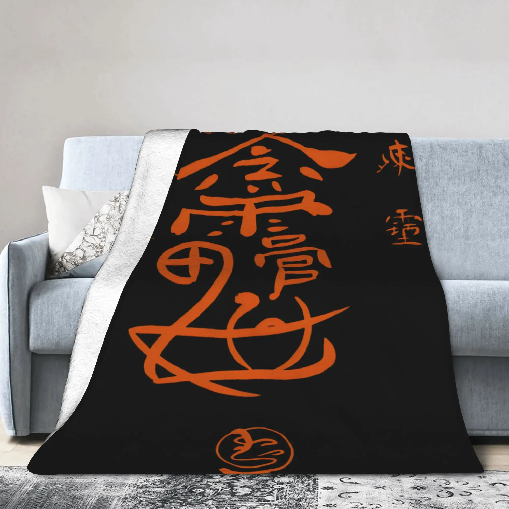 WangXian Bunny Mo Dao Zu Shi The Untamed Soft Blanket Camping Plush Throw Blanket Home Decor Flannel Bedspread Sofa Bed Cover
