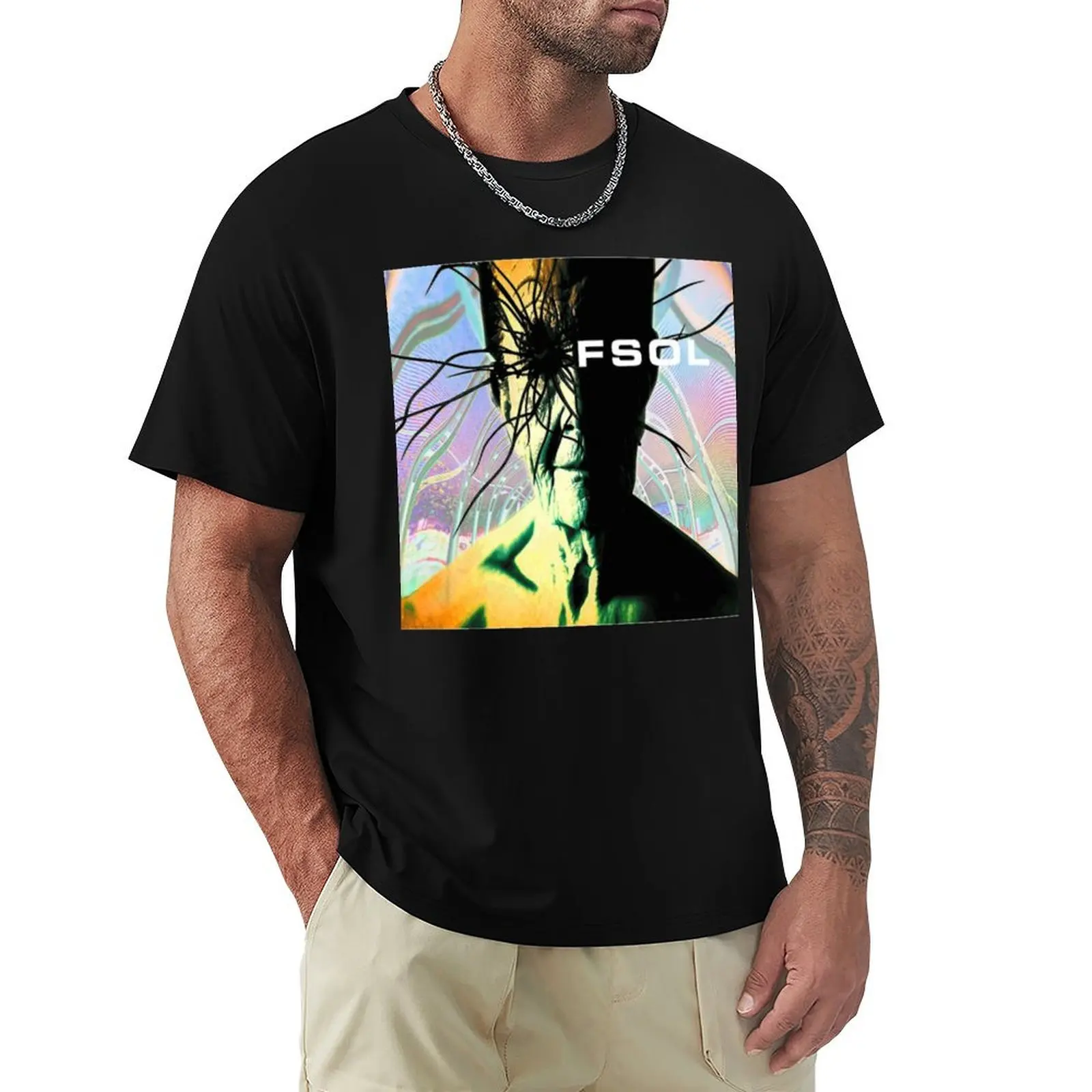 

Future Sound Of London T-Shirt blacks funny shirt cotton anime clothes summer clothes mens funny t shirts