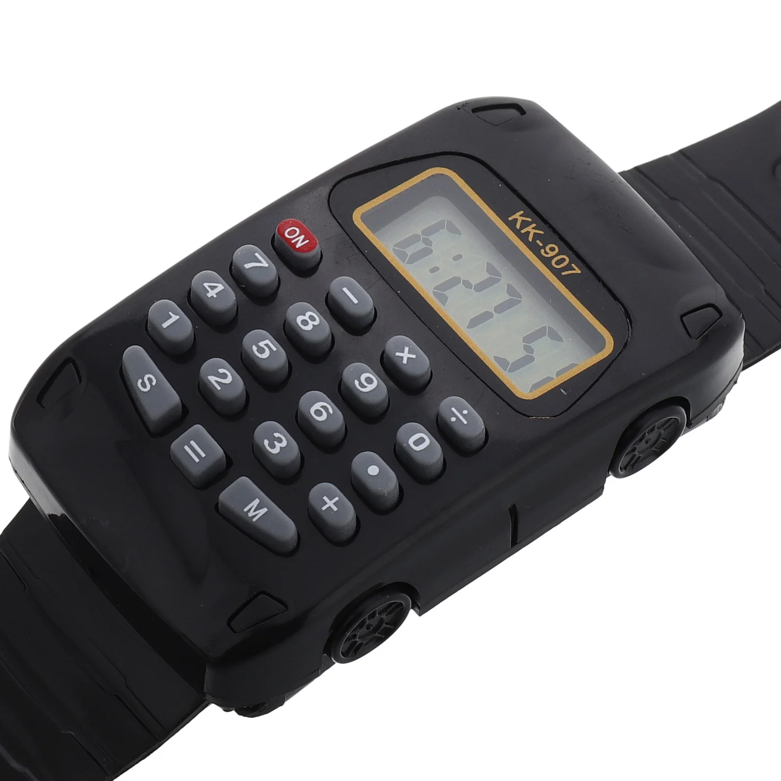 2Pcs Digital Calculator Watch Kids Multifunction Portable Math Wristwatch Educational Timepiece Clear Display School