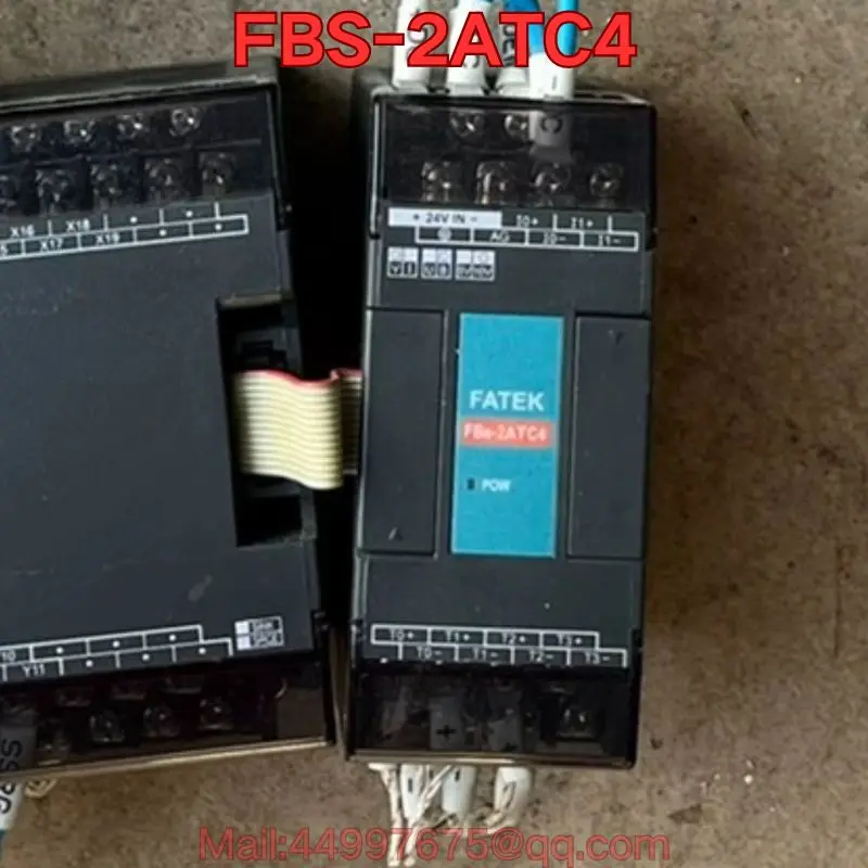 

Second-hand FBS-2ATC4 PLC module functional test is normal