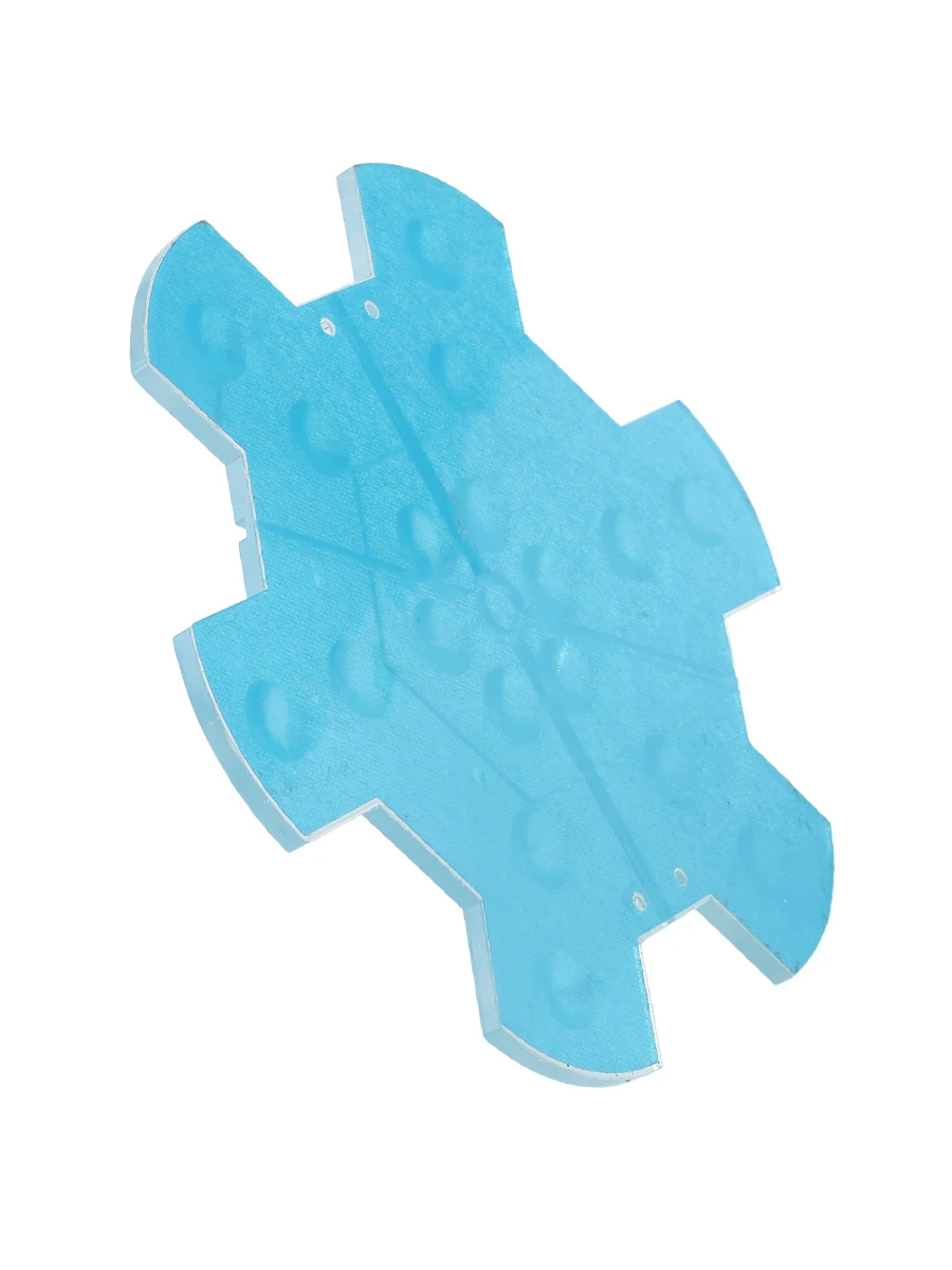 Snowflake Shaped Transparent AntiSlip Stickers for Skis Single Double Sets for snowboard Non Slip Mats for Outdoor Winter Safety
