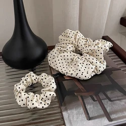 1/2pcs Oversized Scrunchies Polka Dot Hair Tie Large Size Ponytail Holder Rubber Band Elastic Hair Band Women Hair Accessories