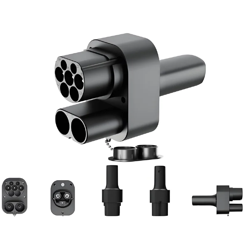 Kolanky CCS2 To NACS cybertruck car EV Charger AC DC fast Adapter CCS2 To Nacs Convertor Charging Station Converter