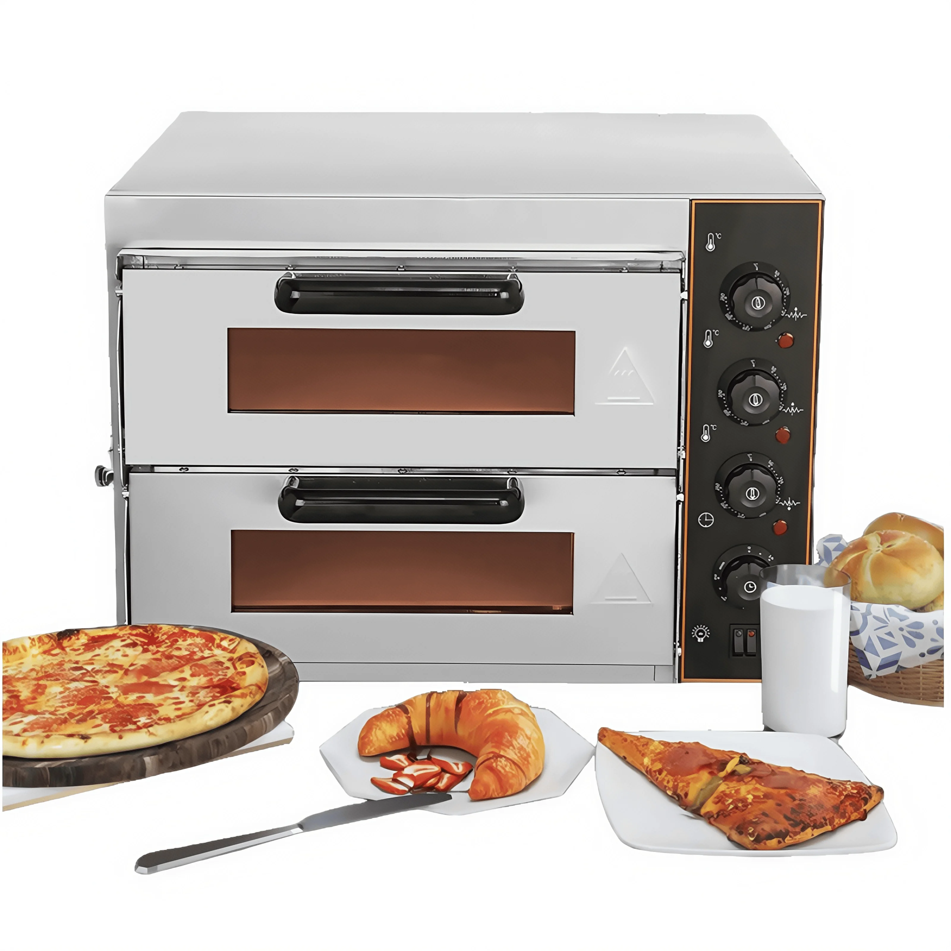 

Electric Chicken Oven Bakery Bread Cake Baking Oven Baking Equipment Pizza Oven Pizza Making
