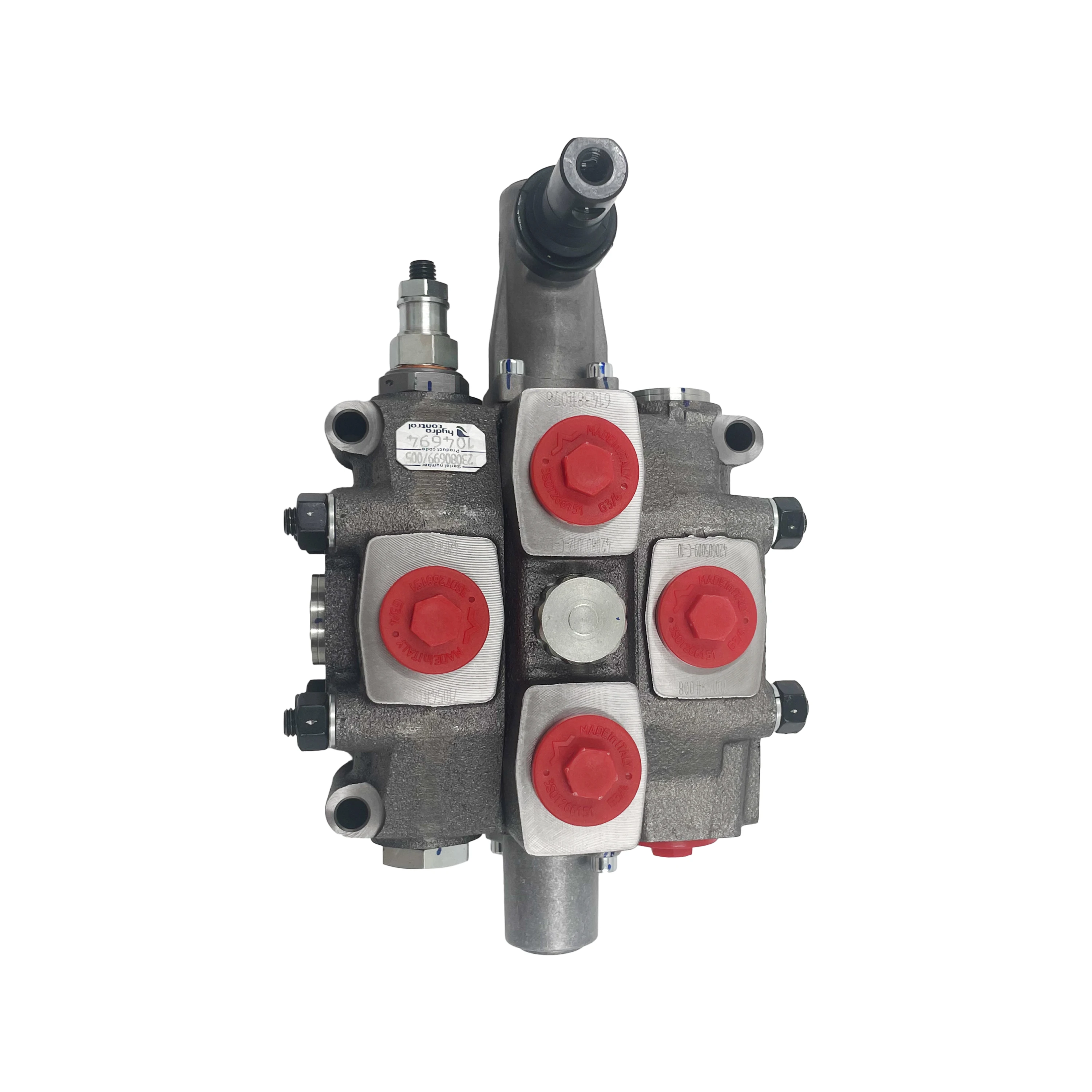 

HC-D6/1 type hydraulic Directional valves 1 spool sectional valves flow 100L/min pressure 350bar