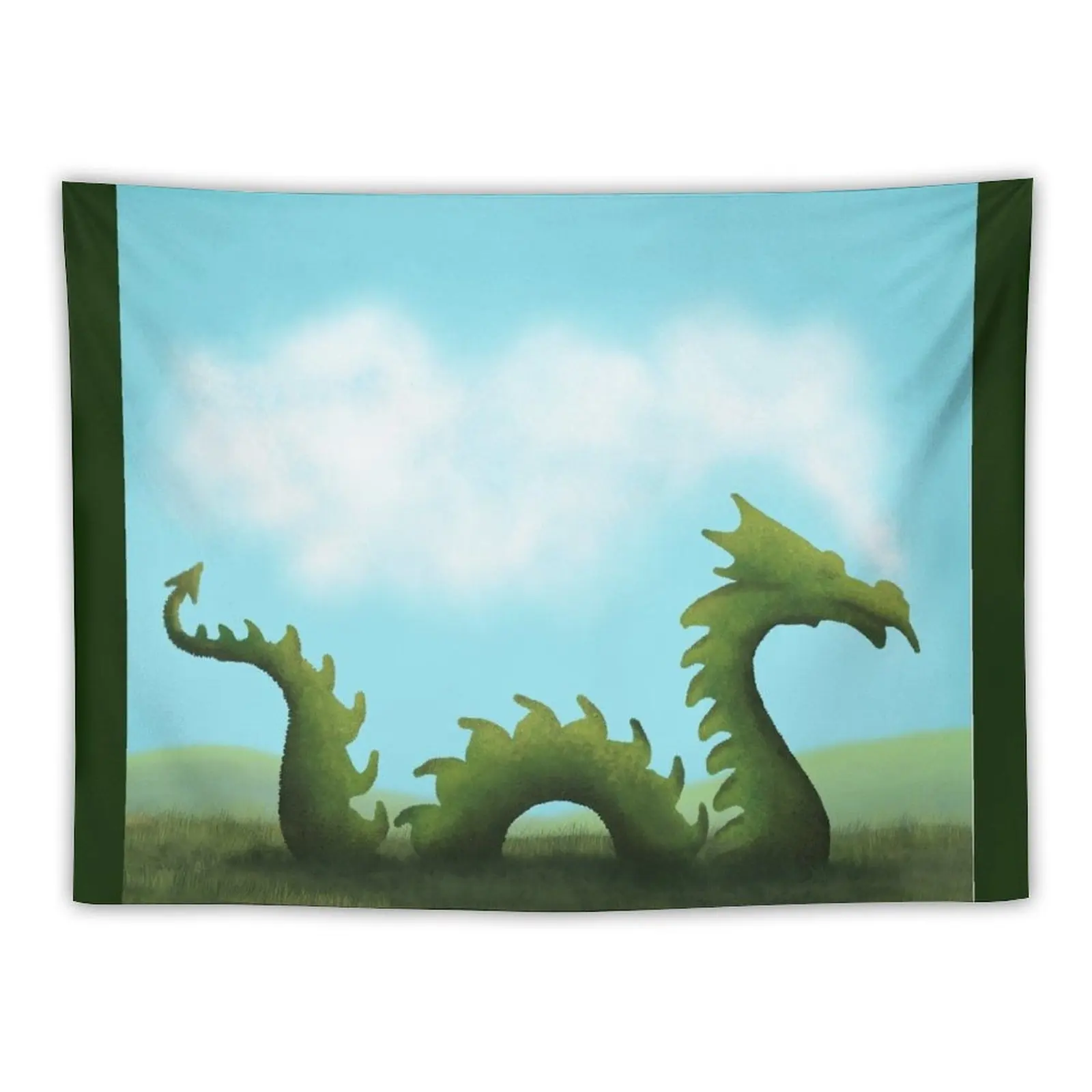 

New Dreams Of A Green Dragon Tapestry Decoration Wall Room Decorating Nordic Home Decor Home Decor Aesthetic