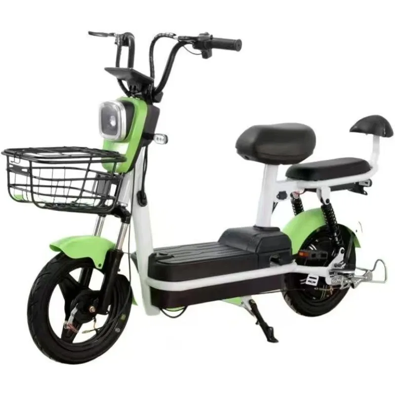 Zuimi High-end 48V 350W Electric Bicycle For Adults Smart Digital Brushless Motor Rear Hub Carbon Steel Frame 3-Speed City Bike