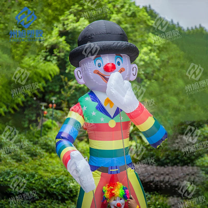 Payaso inflable que sopla el aire divertido partido decoración de Halloween para vacaciones, festivo