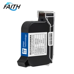 Faith 12.7/25.4mm Original Black Solvent Fast Dry  Inkjet Printer Ink Cartridge