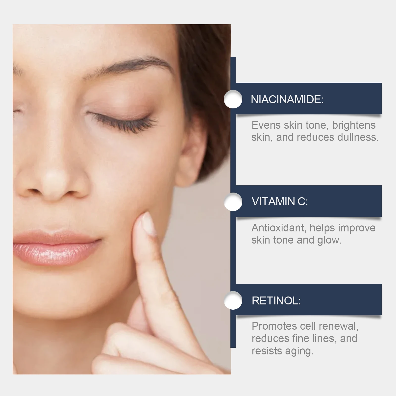 HOYGI Retinol Straffungsstift Anti-Falten Lifting Straffende Creme Hyaluronsäure Feuchtigkeitsspendende Glättende Feine Linien Gesichtscreme – Detail 4
