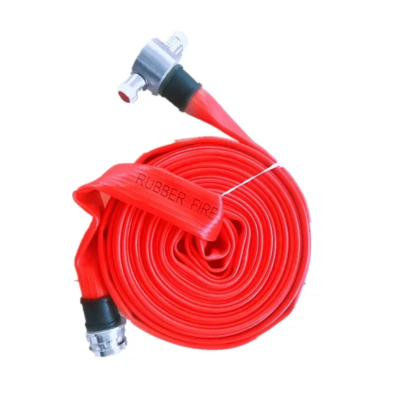 65mm High Temperature Pressure Double-sided Type 3 Durable Irrigation Fire Hose Pipes with Bs Coupling