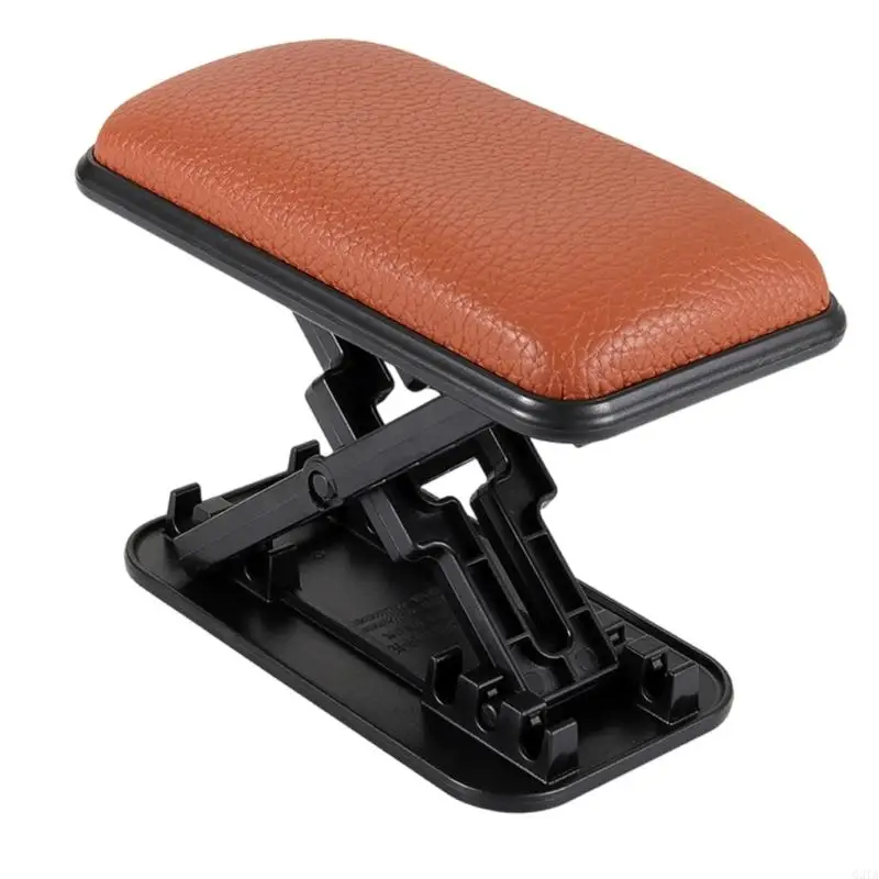 Car Interior Armrest Pad with Hinged Base for Select
