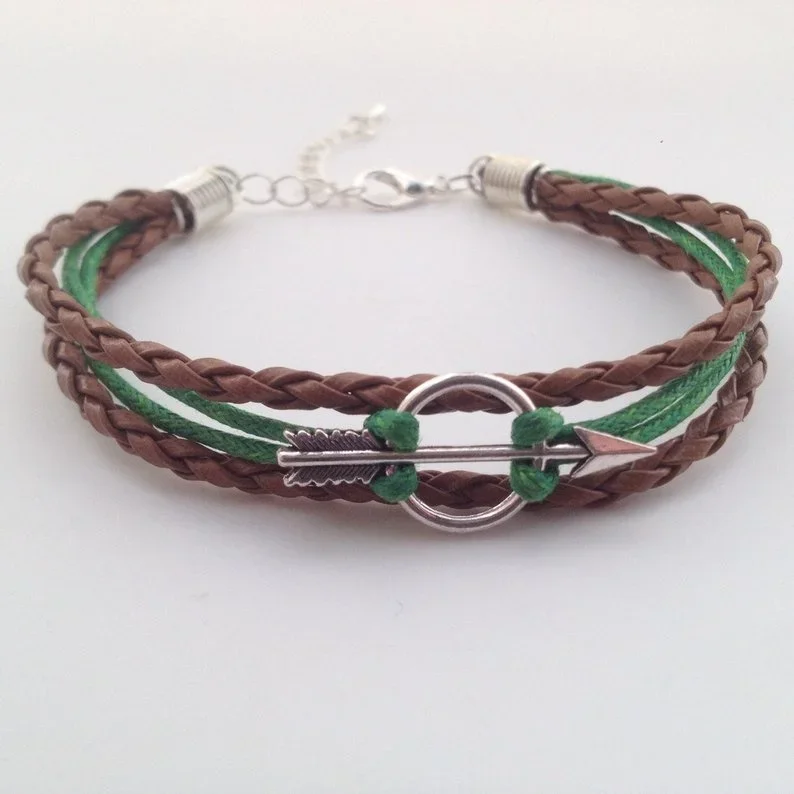 Arrow Bracelet - Robin Hood bracelet - Bohemian, Tribal Native - Celtic bracelet