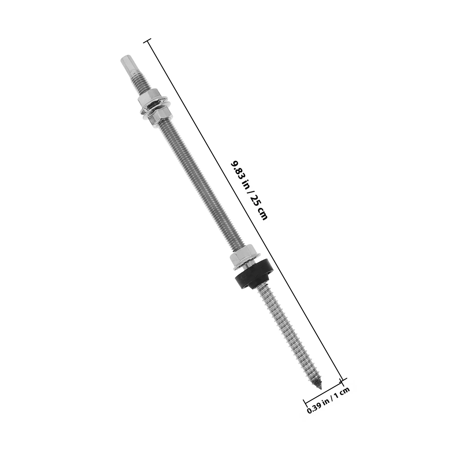 1 قطعة لوحة طاقة شمسية شماعات البراغي الفولاذ المقاوم للصدأ تصاعد الأجهزة لسقف سياج العريشة الملحقات الكهروضوئية #3