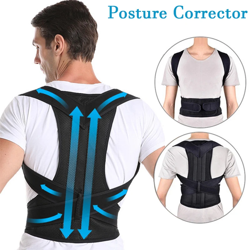 عززت حزام قطني العمود مصحح الوضعية سترة الظهر دعم حزام الكتف العمود الفقري هدفين تحسين الموقف وتخفيف آلام الظهر