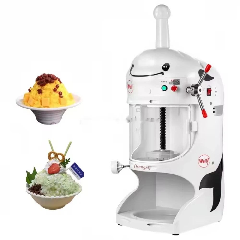 High-Quality Electric Automatic Commercial Snow Ice Shaver - Ice Crusher, Stainless Steel, Fast & High-Efficiency