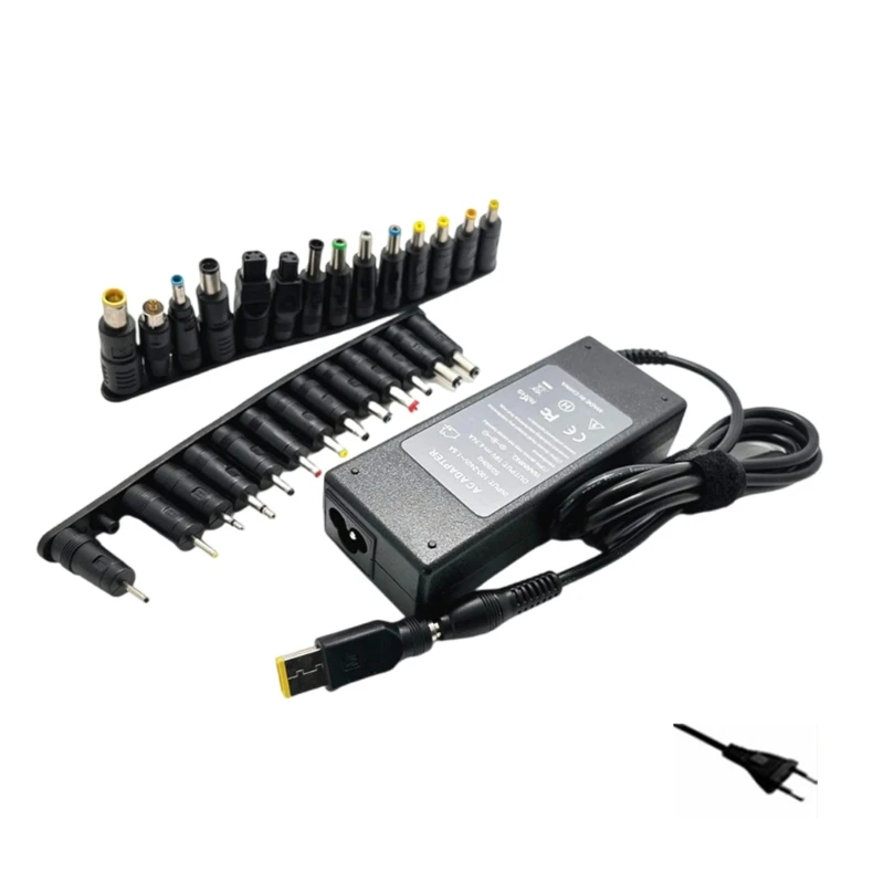 Cargador adaptadores 19V 4.74A 90W para portátiles, cable alimentación con 28 conectores