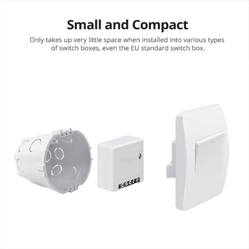 SONOFF MINI R2 / ZBMINIR2 / ZBMINI-L2 Voice Control MINI Switch Zigbee / WiFi Smart Switch Work With Alexa eWelink Google Home