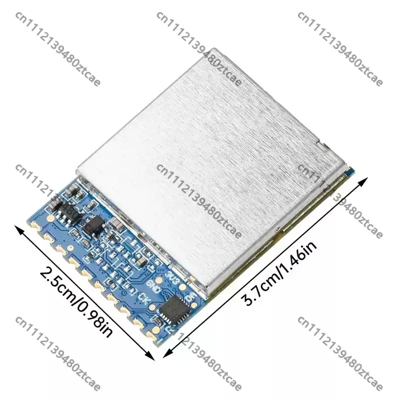 Analog Wireless Audio Video Image Transmission Receiver Module, FPV Analog AV Receive Module for RC Model