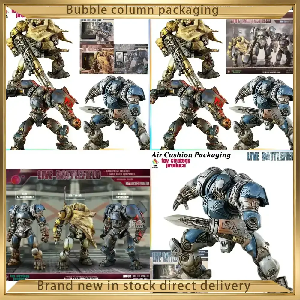 Figurine d'action de collection Toy Strategy BLOODY REPRESSION Conqueror Mech Battle Machine, échelle 1/12, série Live Battlefield