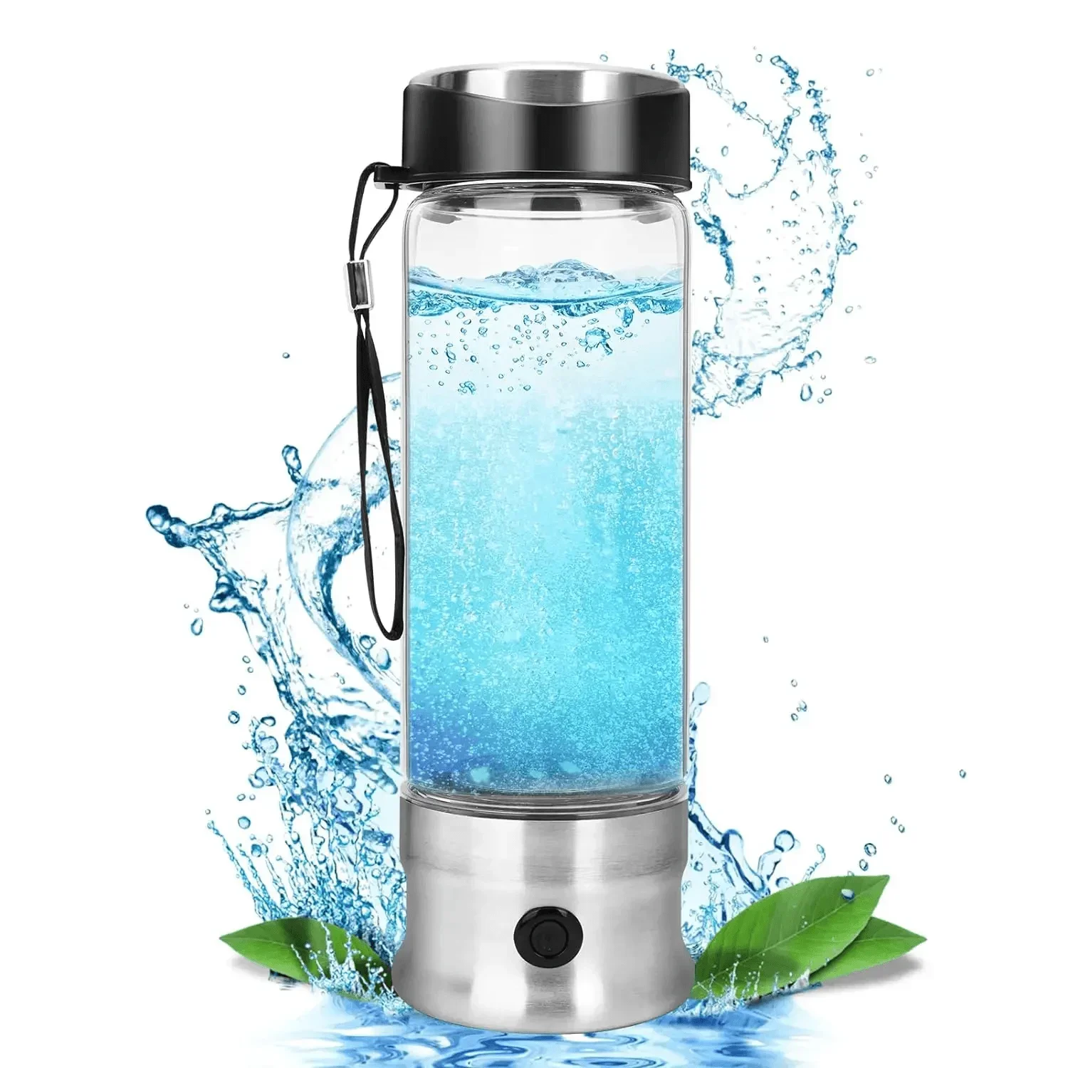 Hydrogen Water Bottle 2024 New Hydrogen Water Generator Water Bottle Portable Hydrogen Bottle Rechargeable Ioniser