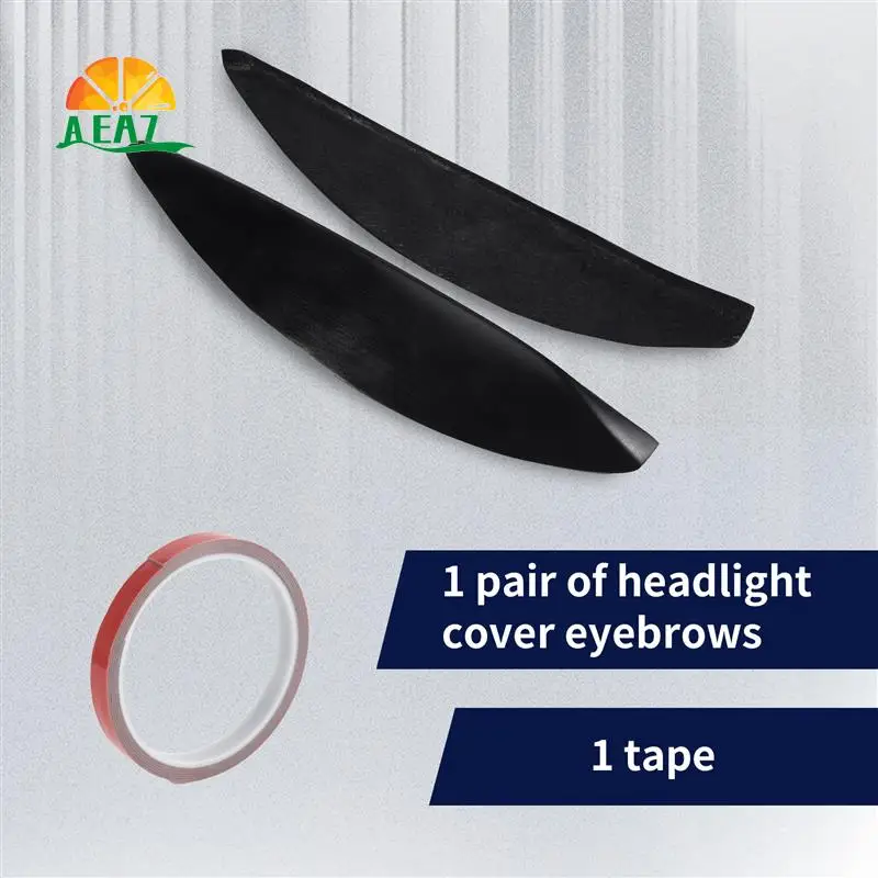 

AEA7-Car Front Headlight Lamp Eyebrows Eyelids Moulding Cover Trims For Opel Vauxhall Astra H MK5 2004 - 2009