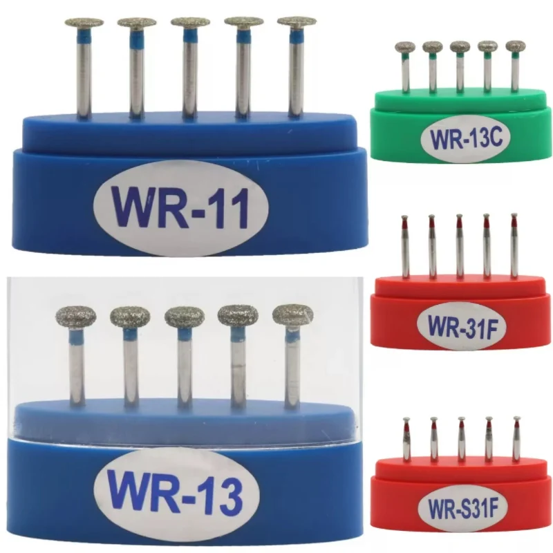 

Dental Diamond Burs Drill WR Dia-burs Drill High Speed Handpiece Polishing Diamond Bur Dentistry Materials