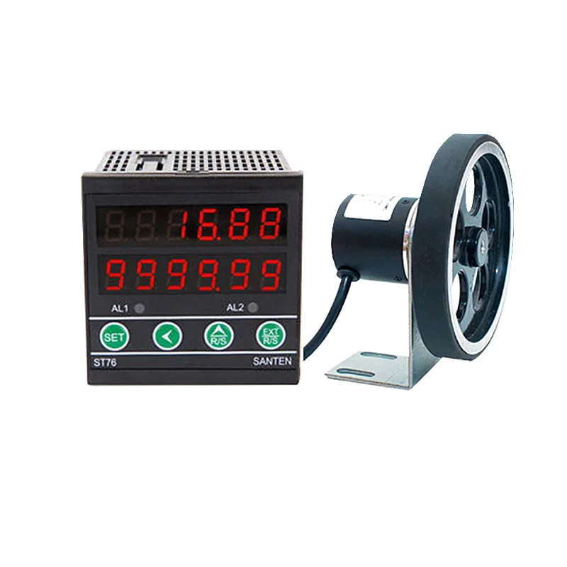 Electronic Digital Meter Counter Encoder Meter Intelligent Automatic Meter Counter Roller Type ST76 High-Precision