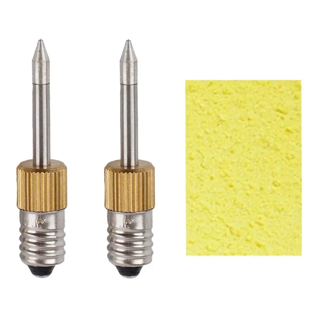 2pcs E10 Interface Soldering Iron Tips B C K Type Welding Tips USB Charging Welding Head Soldering Tools Branding Iron