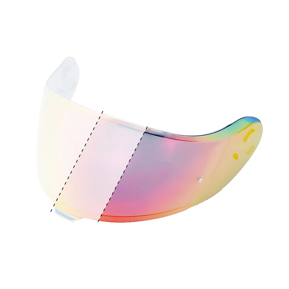 Photochromic Dark tea & red Visor For Shoei Neotec 3 Helmet Lens