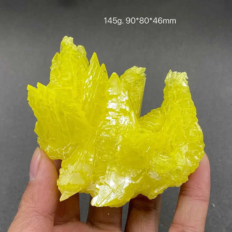 

100% natural Unique design yellow sulfur mineral specimens healing crystal gem home decor ornaments