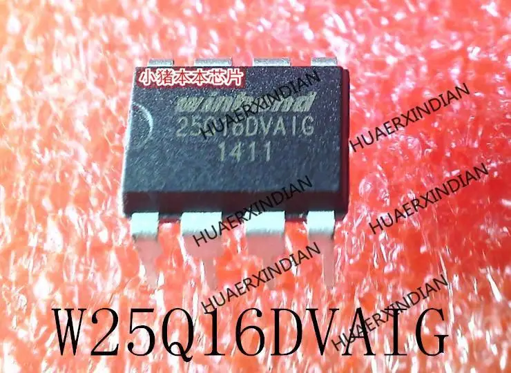 جديد الأصلي W25Q16DVAIG 25Q16DVAIG 25Q16DVA1G DIP8 في الأسهم