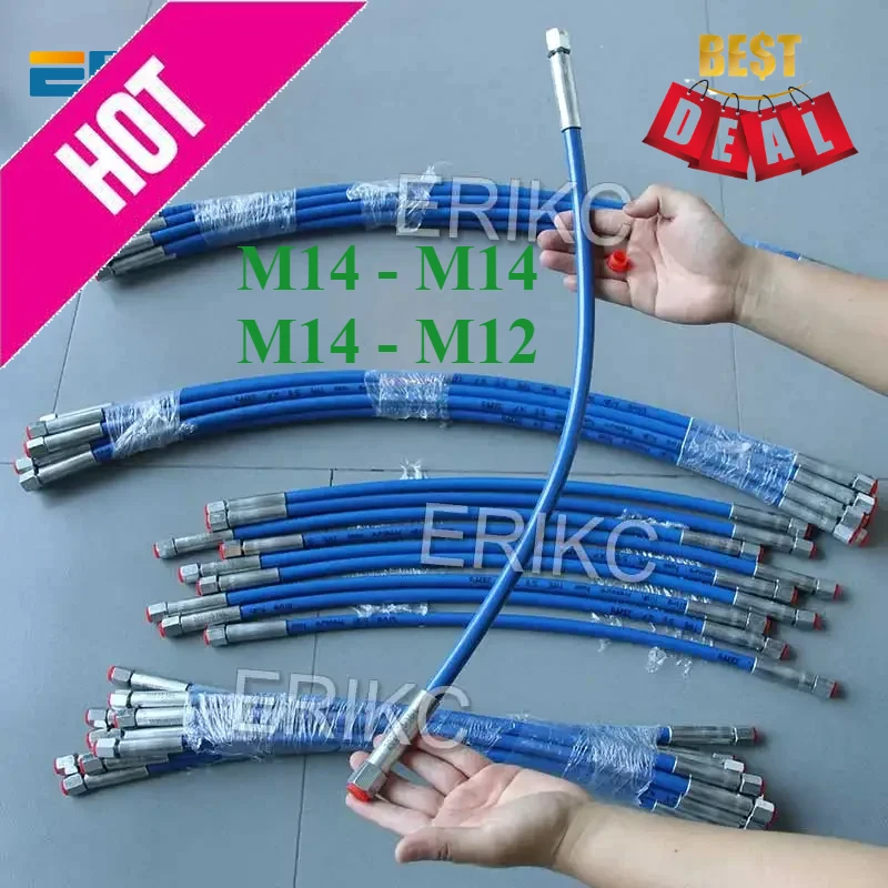 

E1024134 90-100CM Common Rail Piezo Injector Test Bench High Pressure Pump E1024135 M14*M14 M14*M12 60-70CM 7800bar