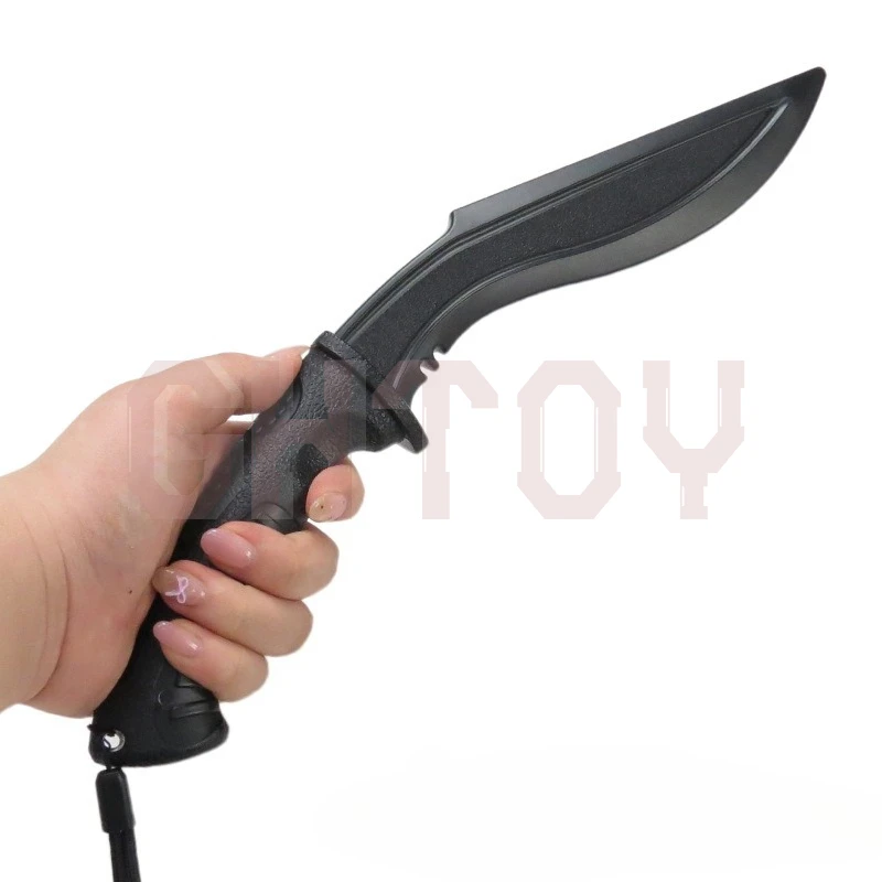 Plastic Nepal Mini Martial Knife Wapens Kunstpraktijk Prestaties Film- en tv-rekwisieten en gesimuleerde collectie Verjaardagscadeau voor jongens