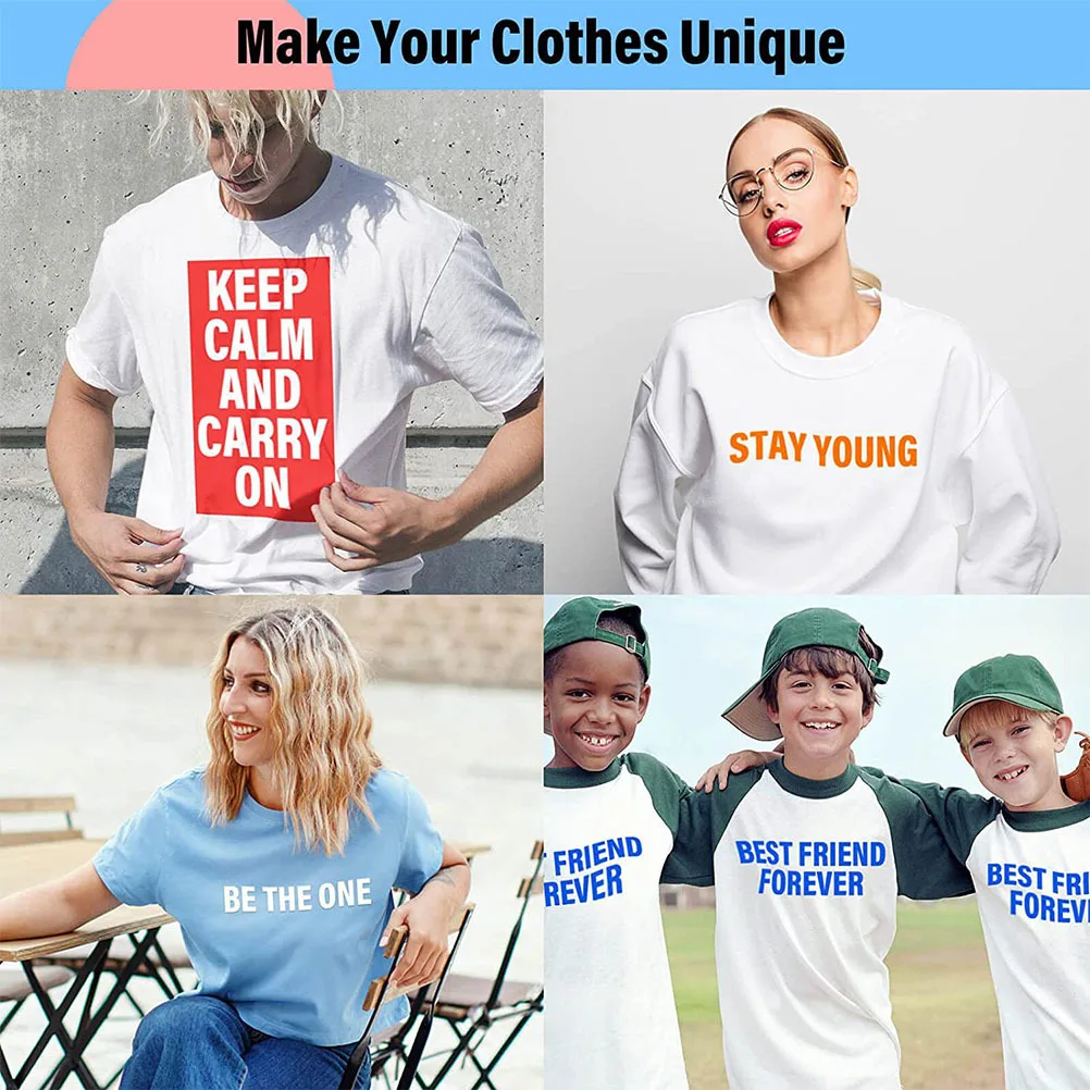 

5Pcs Iron on Letter Patches Heat Transfer Letters for Clothing Fabric DIY Decorative Embroidery Patches Repair Kit for Garments