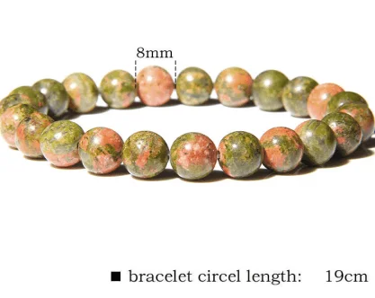 Bracelet de perles d'énergie en pierre naturelle polie pour hommes et femmes, bracelets Howlite, agates, protection de la santé, bijoux faits à la main, 8mm