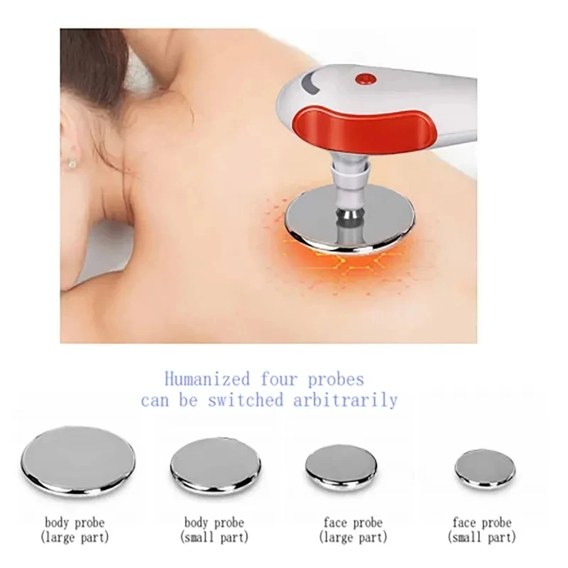 Máquina Portátil de Emagrecimento Corporal, 448kHz, Terapia RF Tecar, RET, CET, Diatermia, Alívio das dores, Apertamento da Pele, INDIBA, Cuidados Profundos, 2022