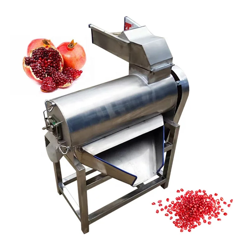 High Automation Pomegranate Peeling and Crushing Machine / Pomegranate De-seeder / Pomegranate Peeler Machine
