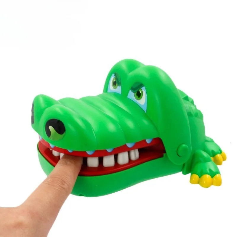 ของเล่นจระเข้กัดนิ้ว กัดฟัน ของเล่นเด็ก เสริมสร้างปฏิสัมพันธ์ระหว่างพ่อแม่ลูก สนุกสนาน คลายเครียด