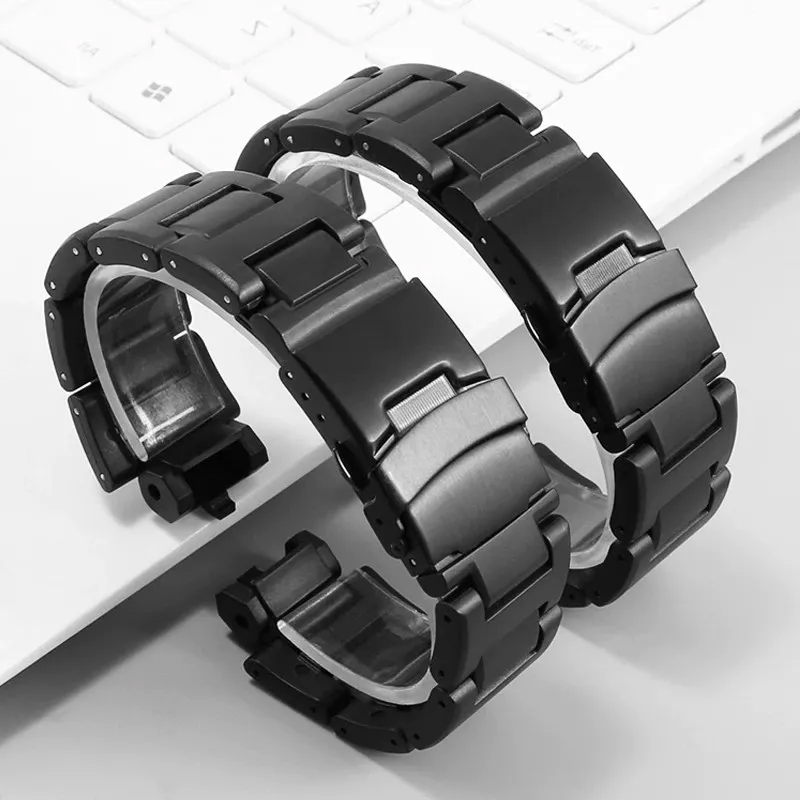 Composite Plastic Steel Watch Strap for Casio PRW-3000/6100/6000/3100Y Replacement of Original Watch Chain