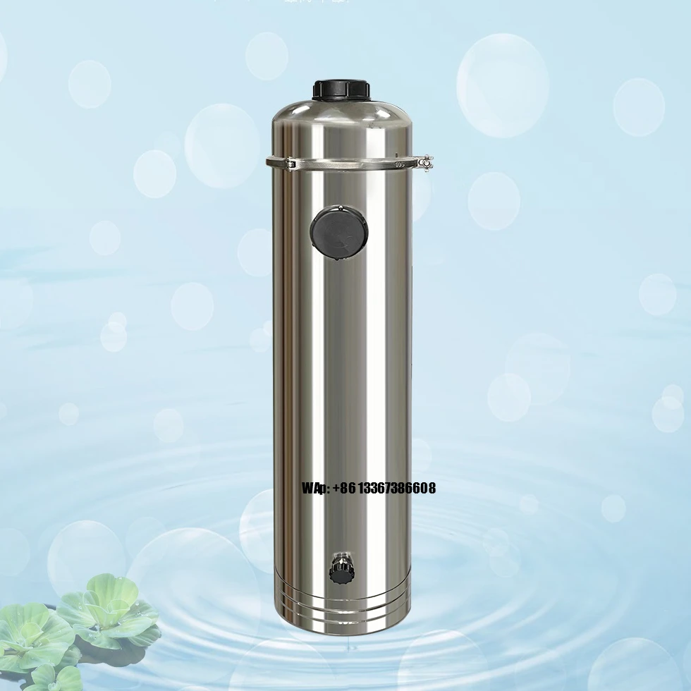 K254-40000L/H 304 Stainless Steel Industrial Water Filter Small Outdoor  Ultrafiltration Pool for Station Water Station