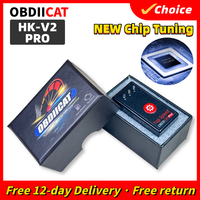 OBDIICAT HK-V2 Upgrade HK01 PRO/Ul Original PIC16F59Chip OBD2 Chip Tuning Box Increase Power Reduce Fuel Consumption