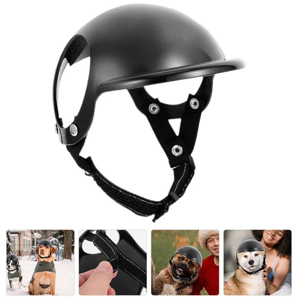 

Pet for Dogs Cats Adjustable Safety Headgear Outdoor Protection Lightweight Comfortable Design for Small Pets