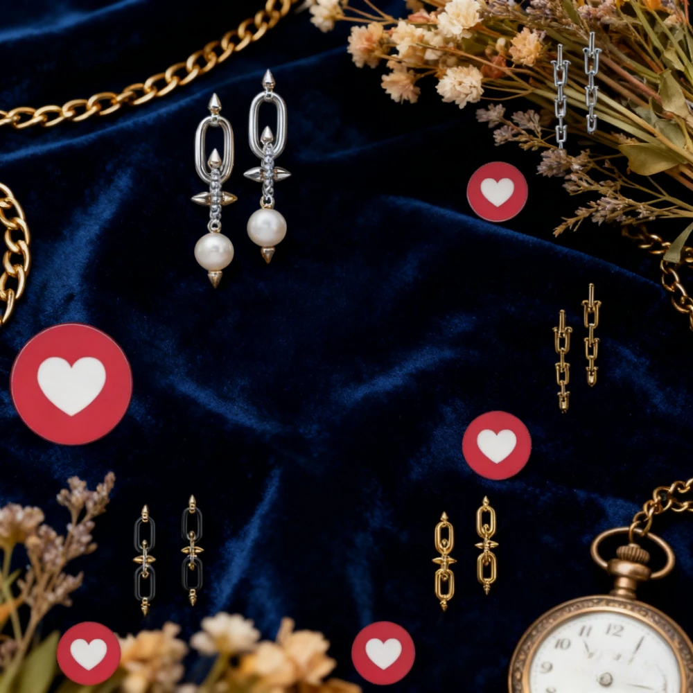 

Легкие роскошные серьги в классическом стиле. Простые, элегантные и благородные женские серьги. Модные украшения.