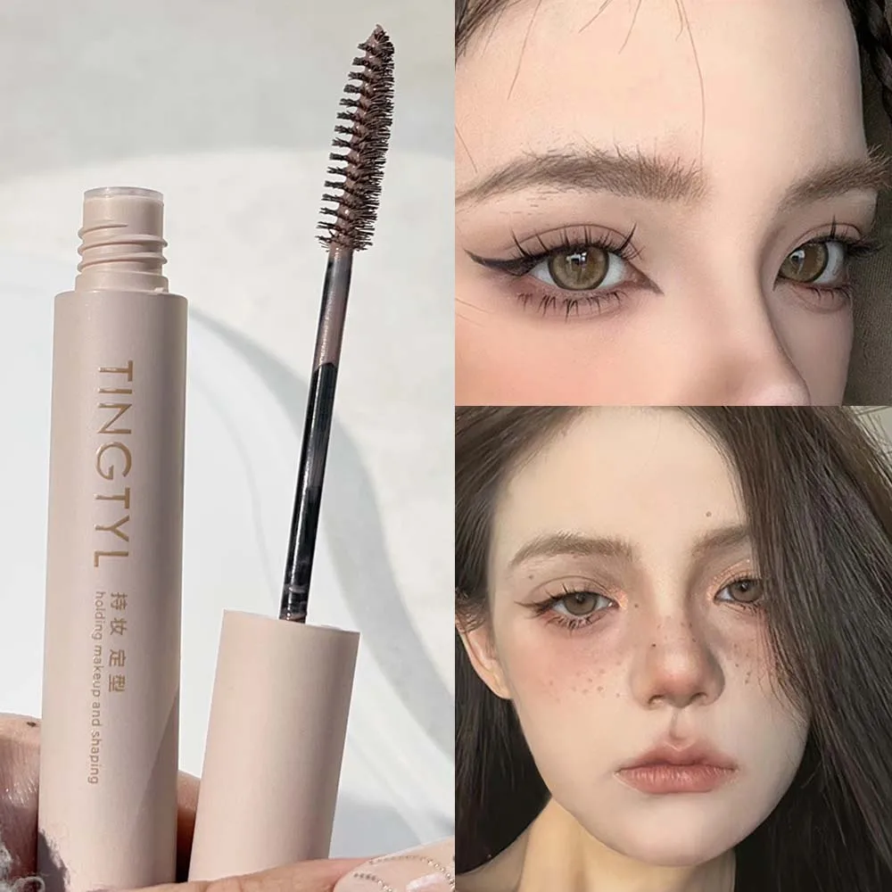 Long-lasting Dyeing Eyebrow Cream Waterproof Berry Pink Brown Tint Eyebrow Mascara Eyes Makeup Natural Brow Enhacer Gel Cosmetic