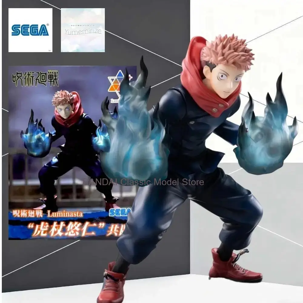

SEGA Luminasta Jujutsu Kaisen Yuji Itadori Joint Battle Figure 160mm Non-Scale Anime Collectible Model Toy Desktop Decor Gift